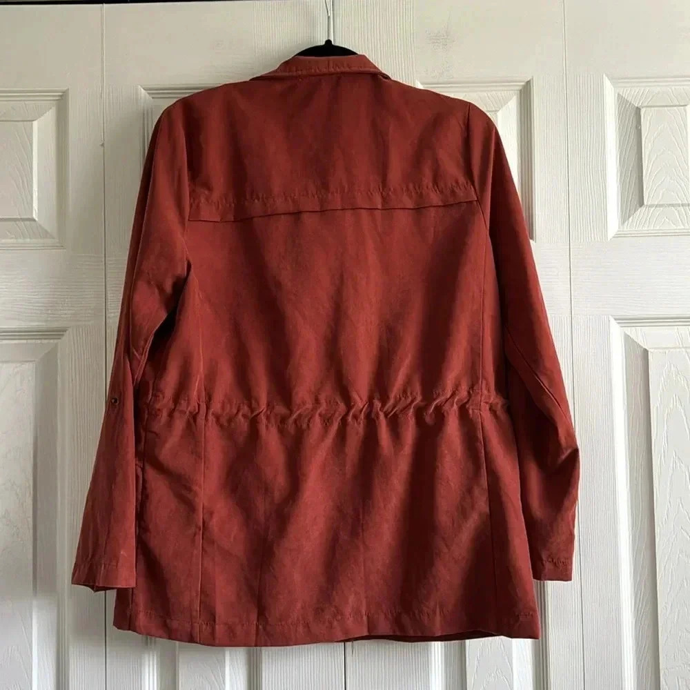 Nwot Entro | Rust Color | Utility Jacket | Size S - image 6